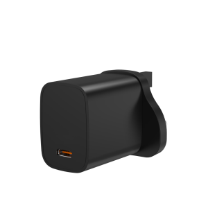 YS-20AC1- black - UK 20w single type-c interface