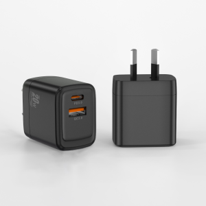 D Series YS-20DUC-BALCK-AU Type-C + USB-A