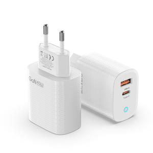 YS-45EUC white EU light& Type-C+USB-A