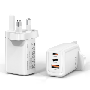 YS-65DUC2 65w Type-C+USB-A -A+2C -WHITE- UK